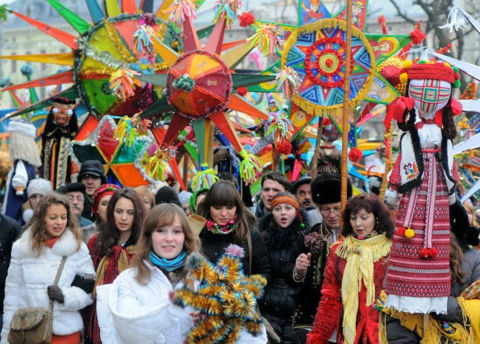 Парад Різдвяних звіздарів у Львові